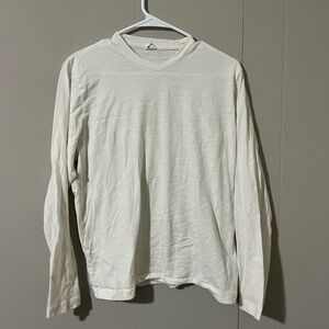 SET Active Cream Long Sleeve Tee